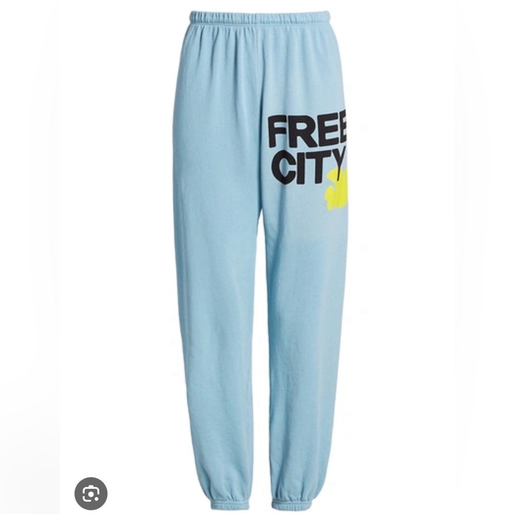 Free City Light Blue Sweatpants